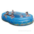 Double Deck PVC Inflatable Swimming Pools Comfortable For A